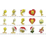 15 Looney Tunes Embroidery Designs Collection 05
